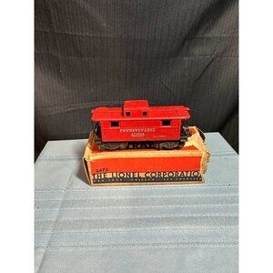 Vintage Lionel Trains O Gauge Post War Pennsylvania Metal Caboose 2472 With Box